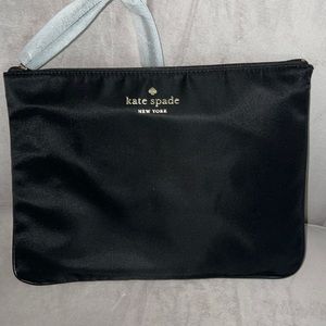 Kate Spade nylon wristlet pouch
